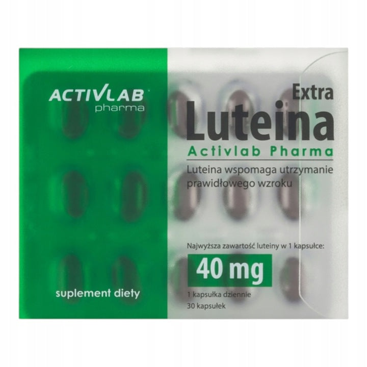Lutein Extra Activlab Pharma 40 mg 30 kapslí lutein zrak ochrana očí