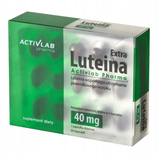 Lutein Extra Activlab Pharma 40 mg 30 kapslí lutein zrak ochrana očí