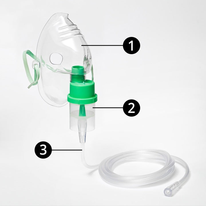 Maska do nebulizatora dla dorosłych