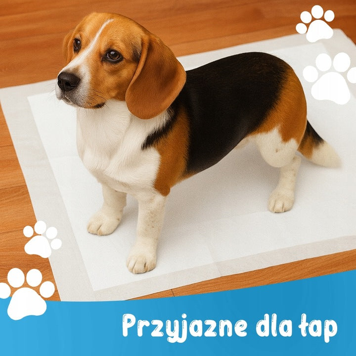 Maty Podkłady higieniczne chłonne dla psa 60x90 cm do nauki sikania 30 szt