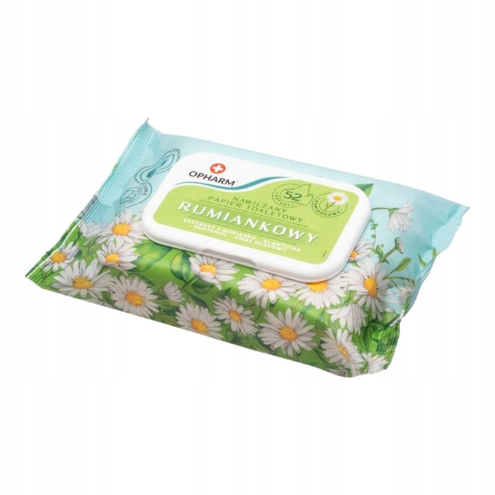 Opharm hydratovaný heřmánkový toaletní papír 52 ks 