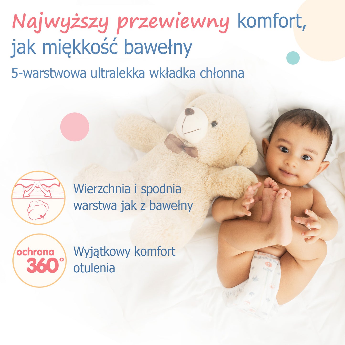 LuvLap dětské plenkové kalhotky s aloe vera, 12hodinová ochrana 