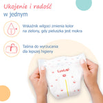 LuvLap Supreme dětské plenkové kalhotky s aloe vera 12h Protection (měsíční zásoba) 