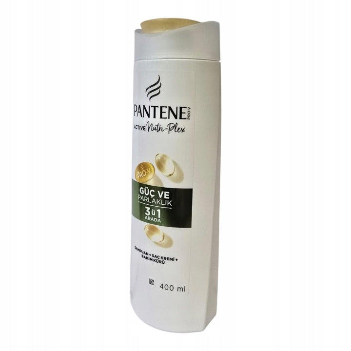 Pantene Pro-V 3v1 Šampon Kondicionér Pevnost a lesk 400ml slabé a matné vlasy