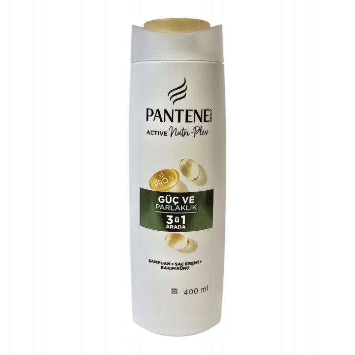 Pantene Pro-V 3v1 Šampon Kondicionér Pevnost a lesk 400ml slabé a matné vlasy