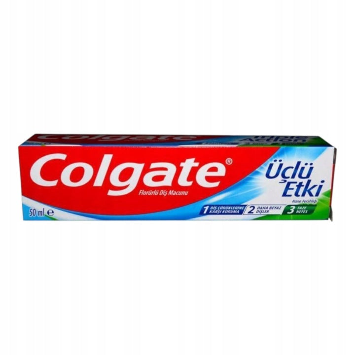 Zubní pasta Colgate Triple Action Original 50 ml praktické balení