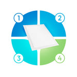 Podkłady higieniczne Easyflow 90x180 cm 25szt Chłonne Dla seniorów i dzieci