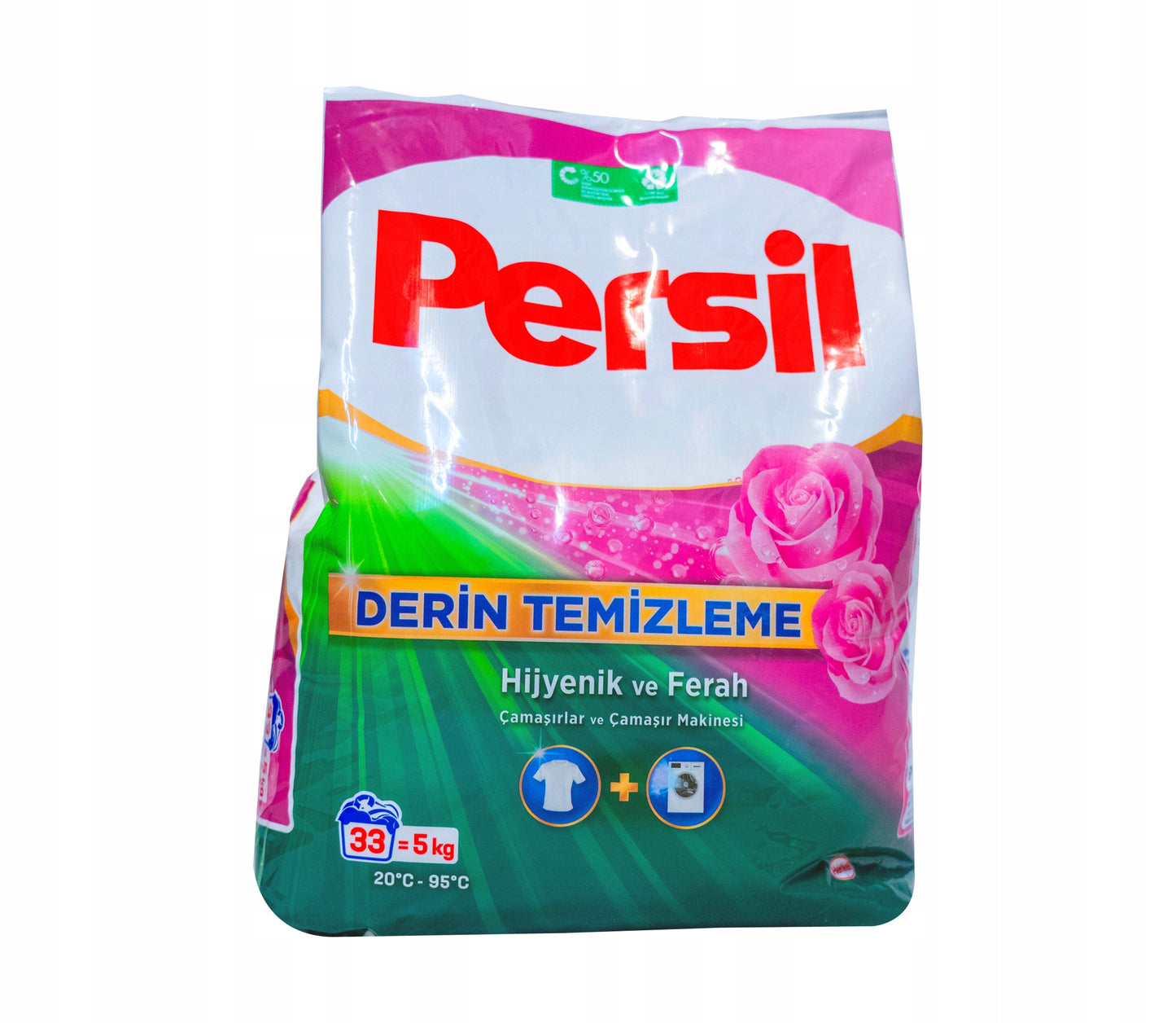 Persil bílý prací prášek 5 kg s vůní růže