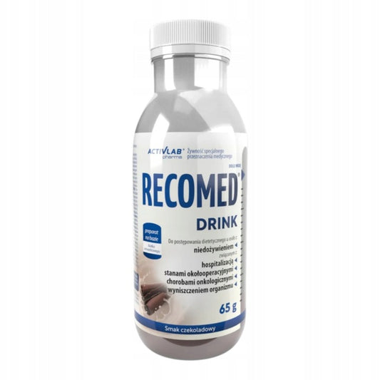 Recomed Drink Activlab čokoláda 65 g - medicínská výživa pro podporu výživy