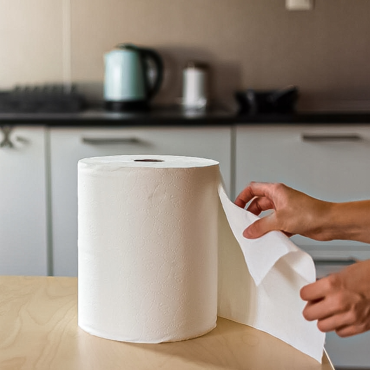 Kuchyňská utěrka Elfi Friendly 100 m – 2vrstvá, bílá, 100% celulóza 