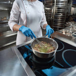 Rękawiczki nitrylowe niebieskie rękawice bezpudrowe blue 100 szt.