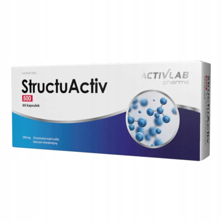 StructuActiv 500 Activlab Pharma 60 kaps chondroityna na stawy chrząstki