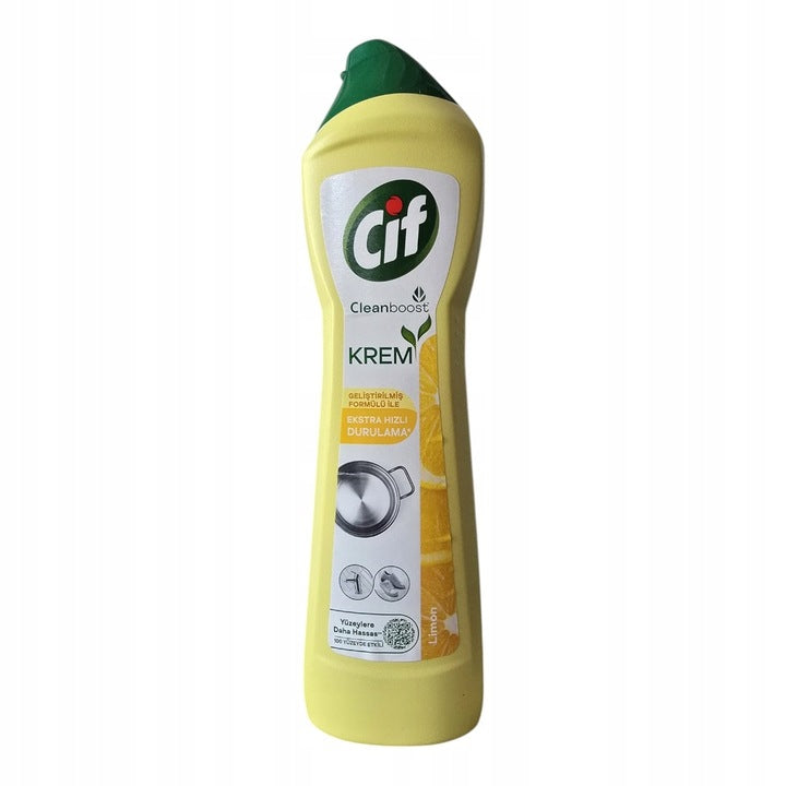CIF Cleanboost univerzální čisticí mléko - 3x citron 500 ml 