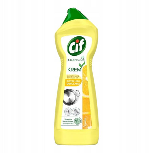 Cif Cleanboost Univerzální čisticí mléko - Citrón 500 ml 
