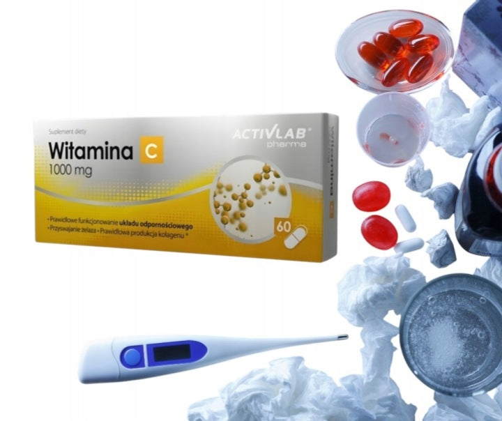 Vitamin C 1000 mg 60 kapslí Activlab Odolnost posílení
