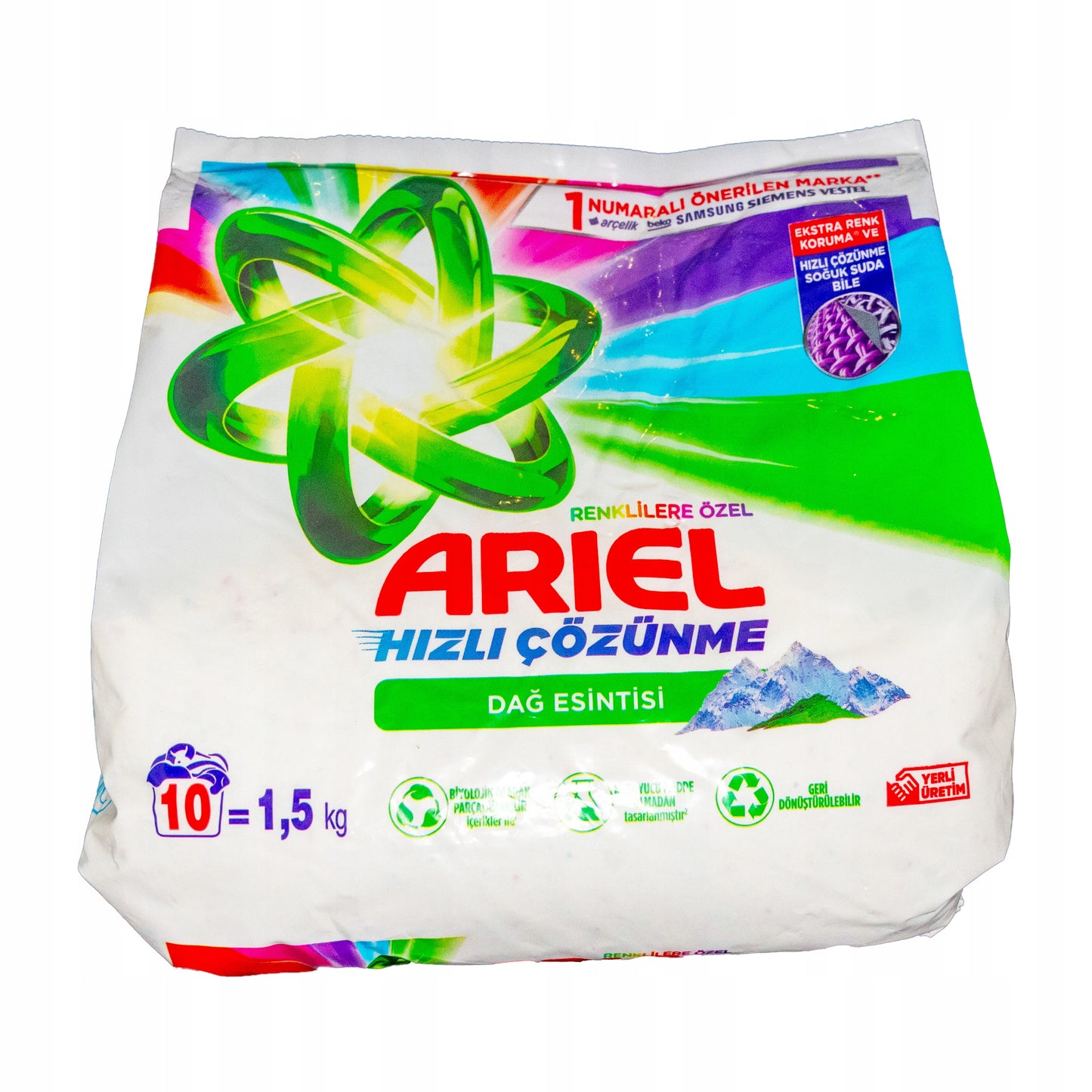 Prací prášek Ariel Color na barevné prádlo 4,5 kg 