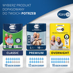 10 ks - Pleny pro dospělé (až 12 hodin ochrany) - KAREIN Premium