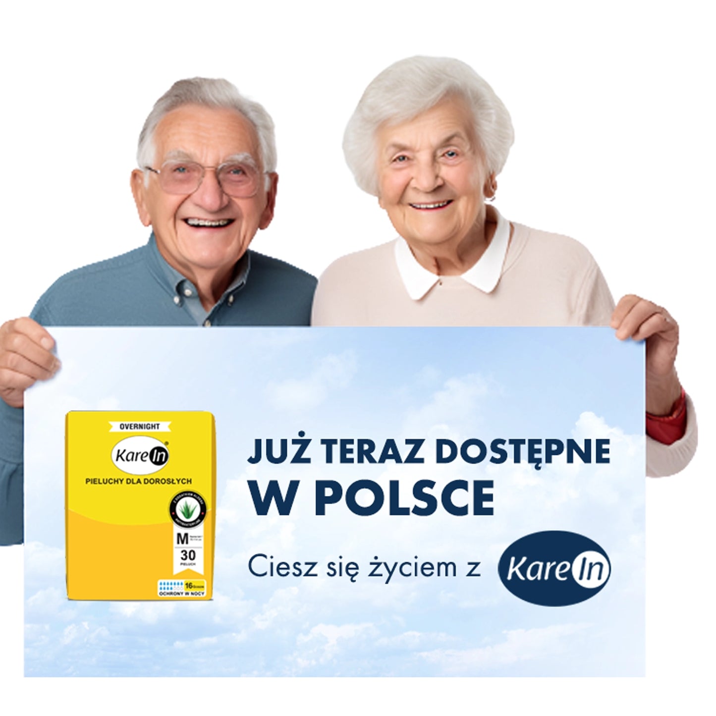 10 ks - Pleny pro dospělé (až 16 hodin ochrany) - KAREIN Overnight