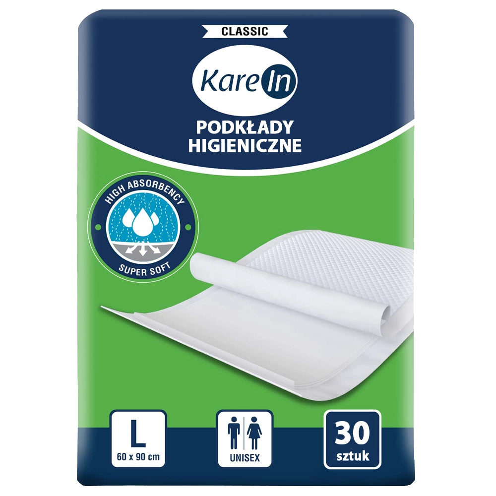 30 kusů. Hygienické vložky CLASSIC 60-90 cm