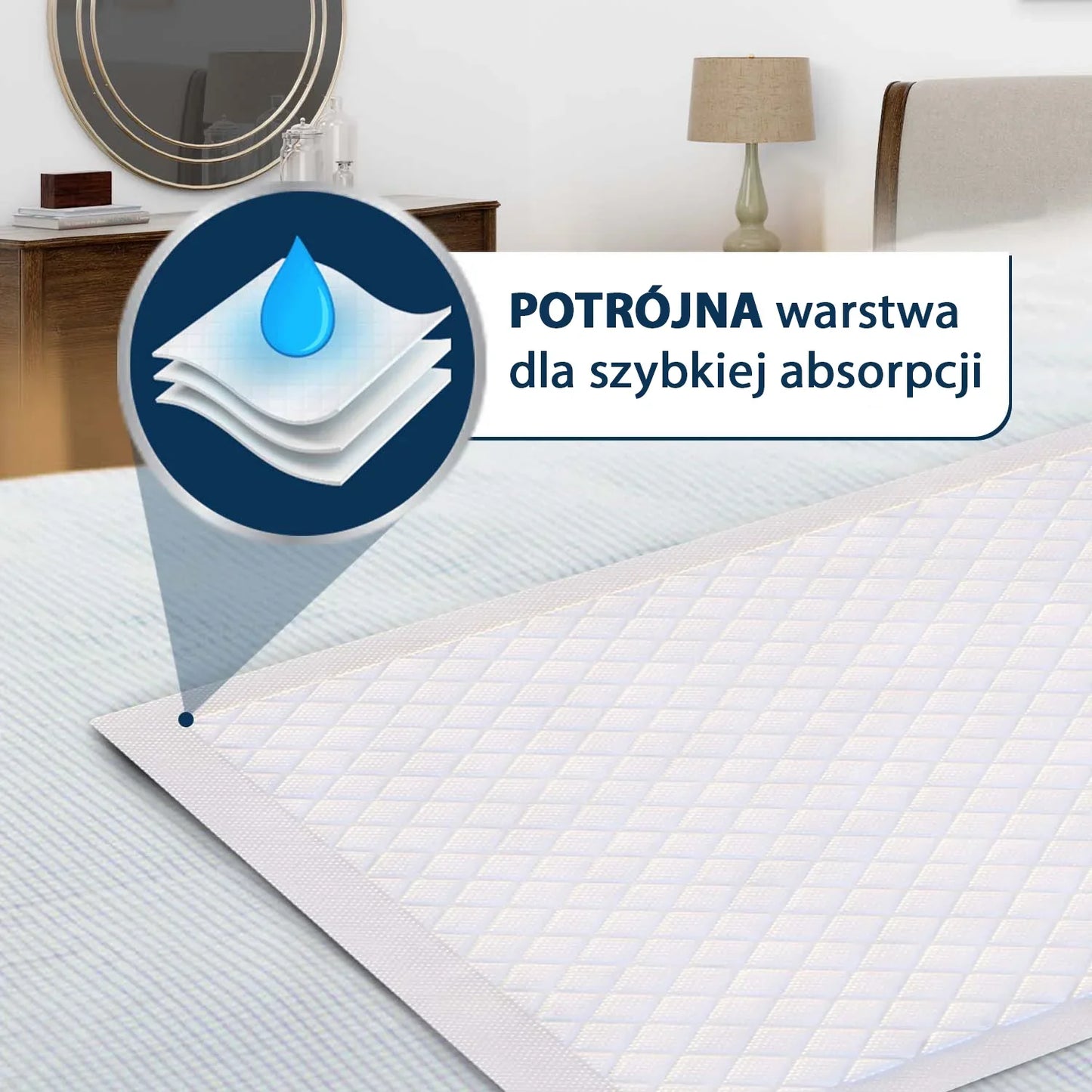 10 kusů. PREMIUM hygienické podložky pro psy 60-90 cm