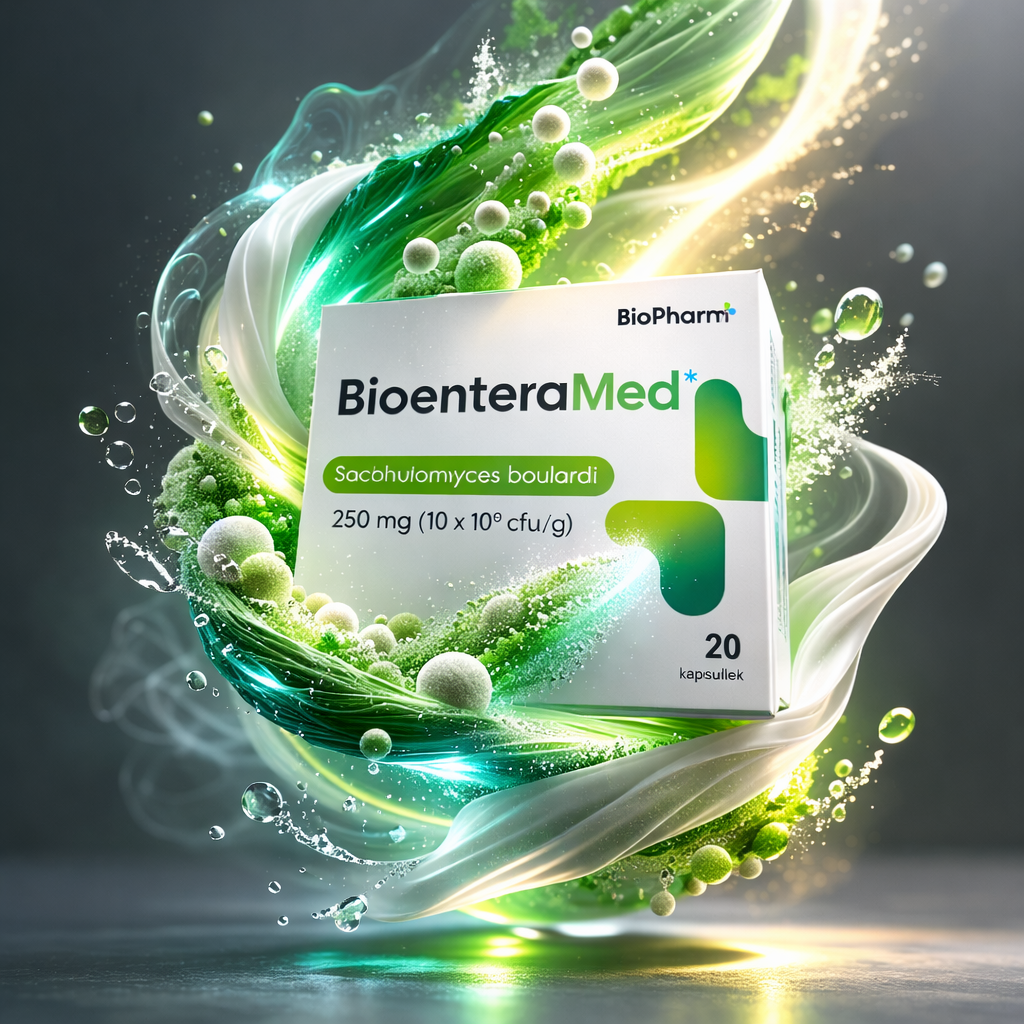 Probiotikum Bioentera Med BioPharm Saccharomyces boulardii 250 mg 20 kapslí
