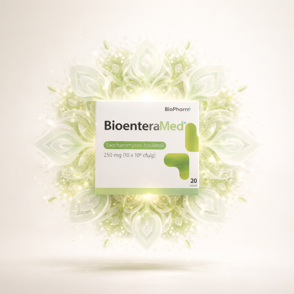 Probiotikum Bioentera Med BioPharm Saccharomyces boulardii 250 mg 20 kapslí