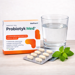 Probiotikum Med Lactobacillus rhamnosus GG 6 mld CFU BioPharm 20 kapslí