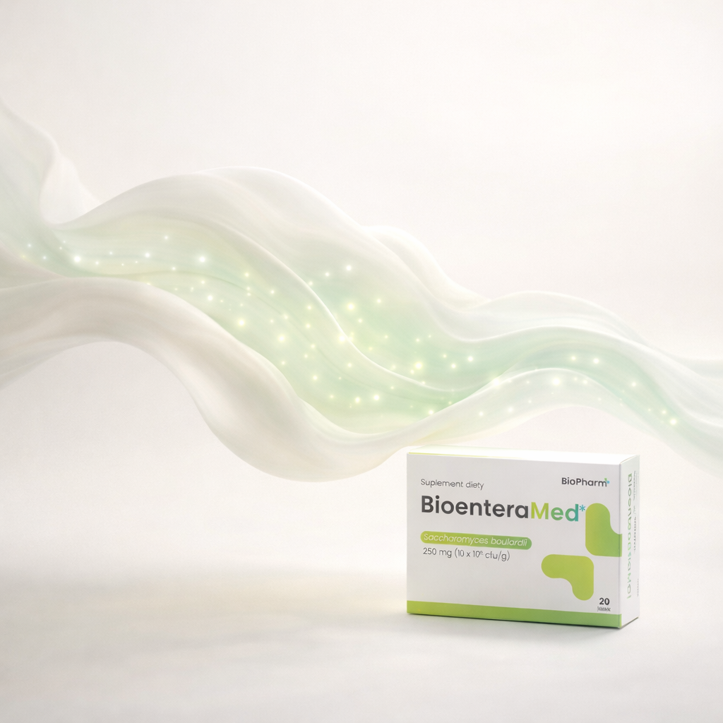 Probiotikum Bioentera Med BioPharm Saccharomyces boulardii 250 mg 20 kapslí